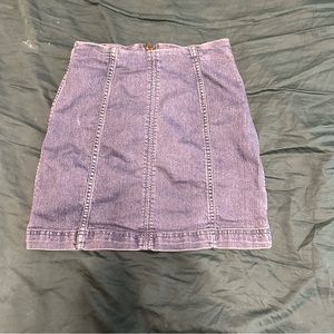 Denim skirt